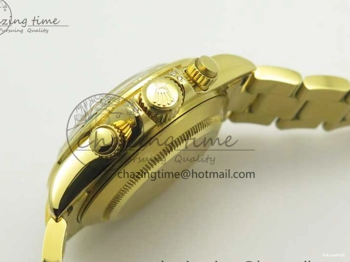 Edition Crystal Best BLF Bracelet on Black Dial YG YG Rainbow Daytona A4130 116589RBOW 0316